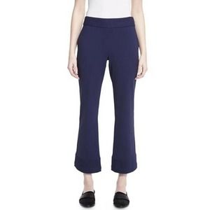 Grey Jason Wu Bi Stretch Flare Leg Cropped Pants‎ 2